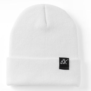 Unisex Hats Knitted ADK Tags Cap Woman Beaines For Winter Breathable Men Gorras Simple Hats Warm Solid Casual Lady Beanies