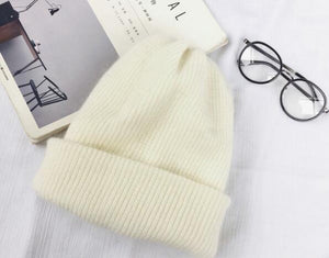 Autumn winter rabbit hair Winter skullies Hat fashion warm beanies hats casual women solid adult rabbit caps cover head