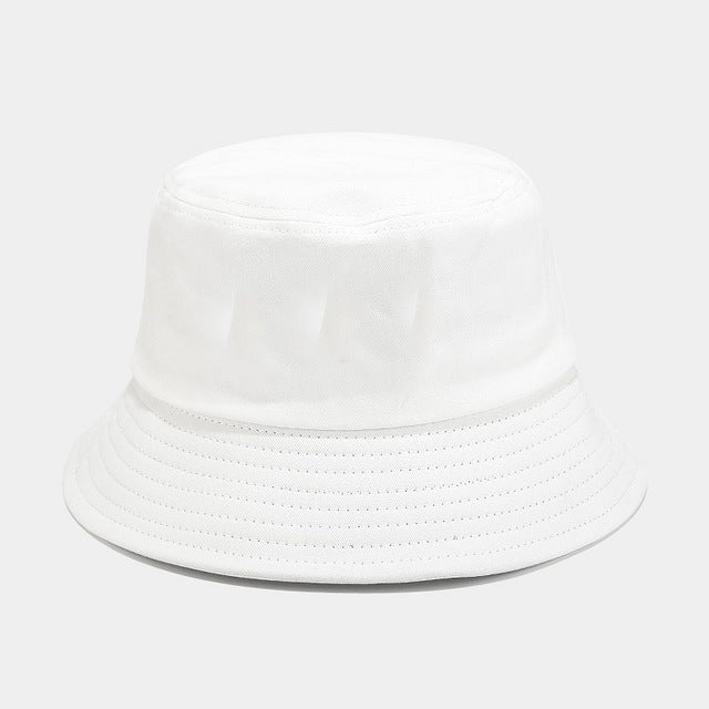Unisex Summer Foldable Bucket Hat Women Outdoor Sunscreen Cotton Fishing Hunting Cap Men Bob Chapeau Sun Hats