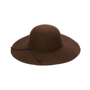 Chapeau Hot Sale Casual Fedora Cap Wide Brimmed Dome Hats High Quality Wool Floppy Hat Womens Black Cloche Hats