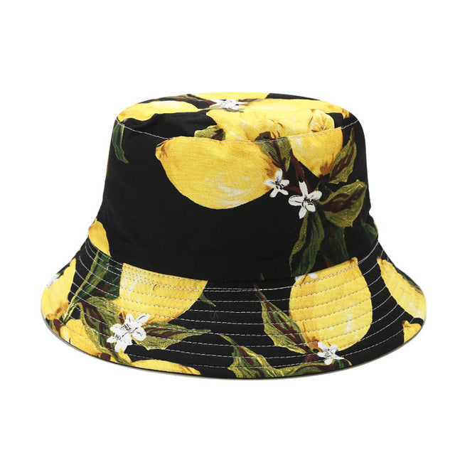 INS cute Reversible Black White Cow print Pattern Bucket Hats  Men Women Summer fishing hat two Side Fisherman cap Travel Panama