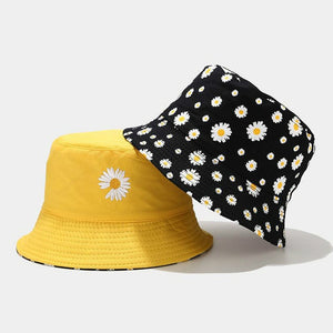 unisex casual Solid color double sided Bucket Hat men womens Bob hip hop Panama Summer daisy lady Fisherman hat outdoor Sun Caps