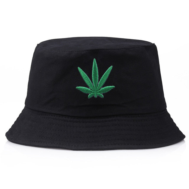 Embroidery Aliens Foldable Bucket Hat Women Men Soild Cotton Fishing Beach Sun Hats Bob Summer Outdoor Fisherman Hip Hop Caps
