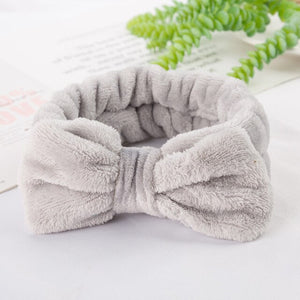 Microfiber Absorbent Towel Turban Hat Fashion Women Coral Fleece Thickened Shower Cap Bowknot Quick-drying Turban Sleeping Cap